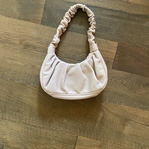 Urban Expressions nude pink Ruched  Bag